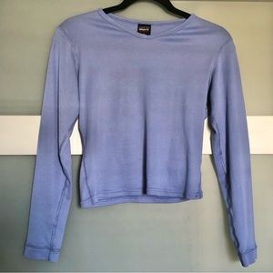 PATAGONIA Capilene Shirt Womens XS Blue Base Layer Long Sleeve FAST SHIPPING!🍃